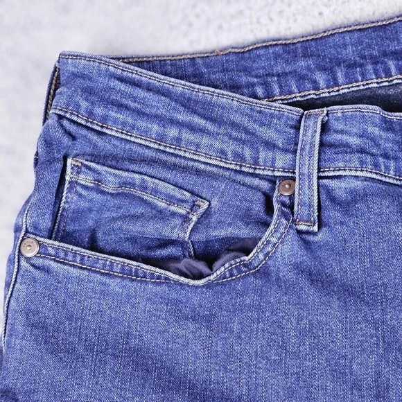 Paige Jeans Mens 38 (37x30) Blue Federal Straight Leg Stretch Casual Medium Wash - Picture 5 of 16